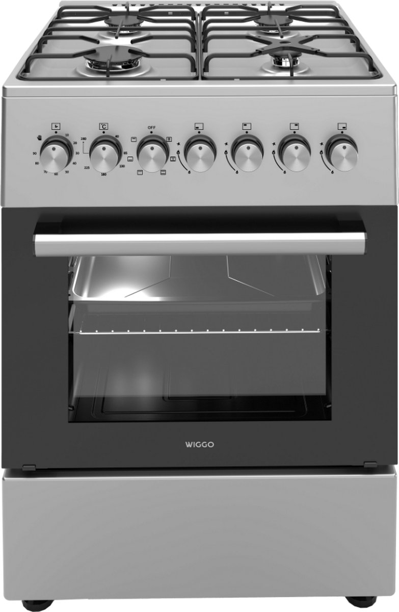 Wiggo WO-E606A(XX) Gasfornuis