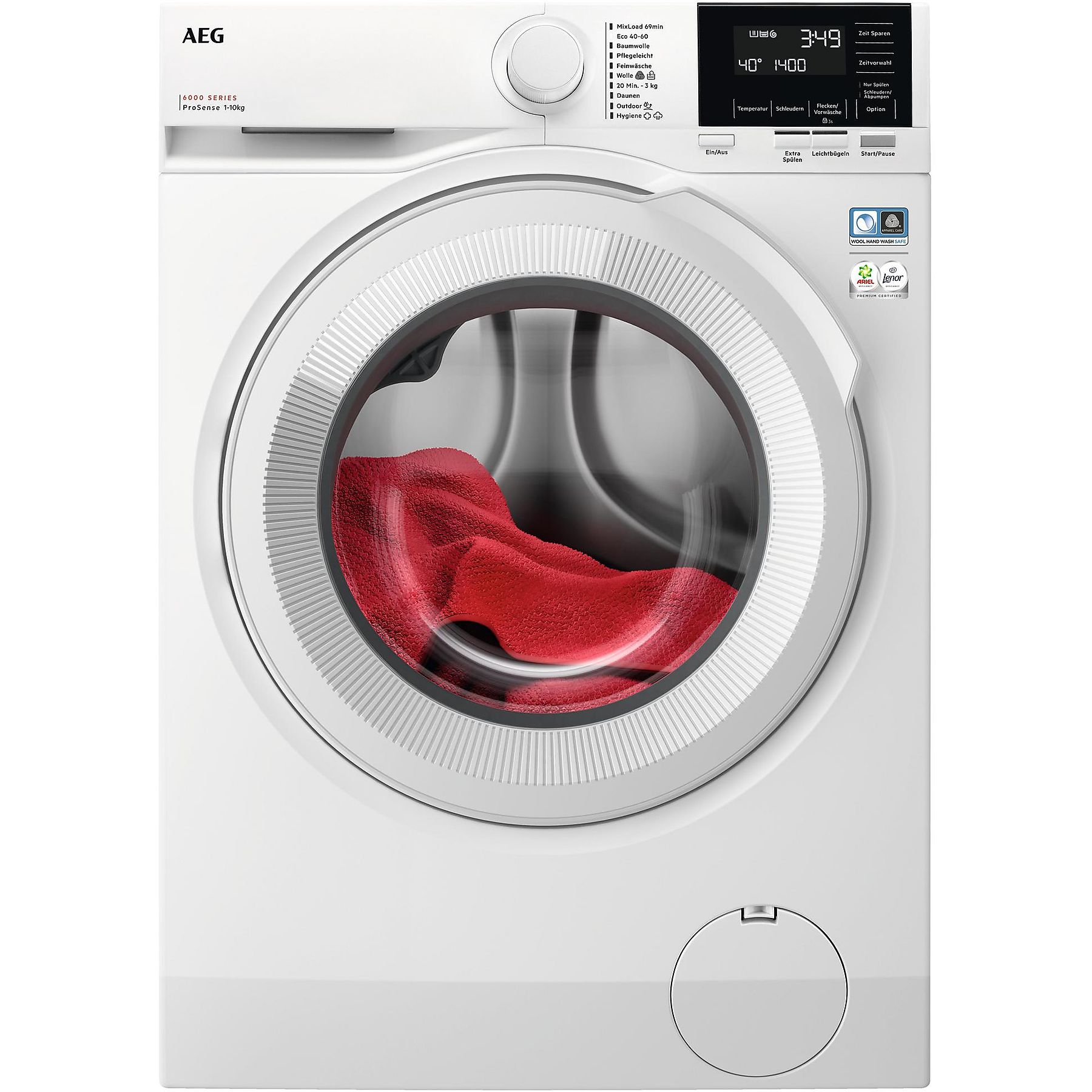 AEG LR6F60400 Voorlader wasmachine