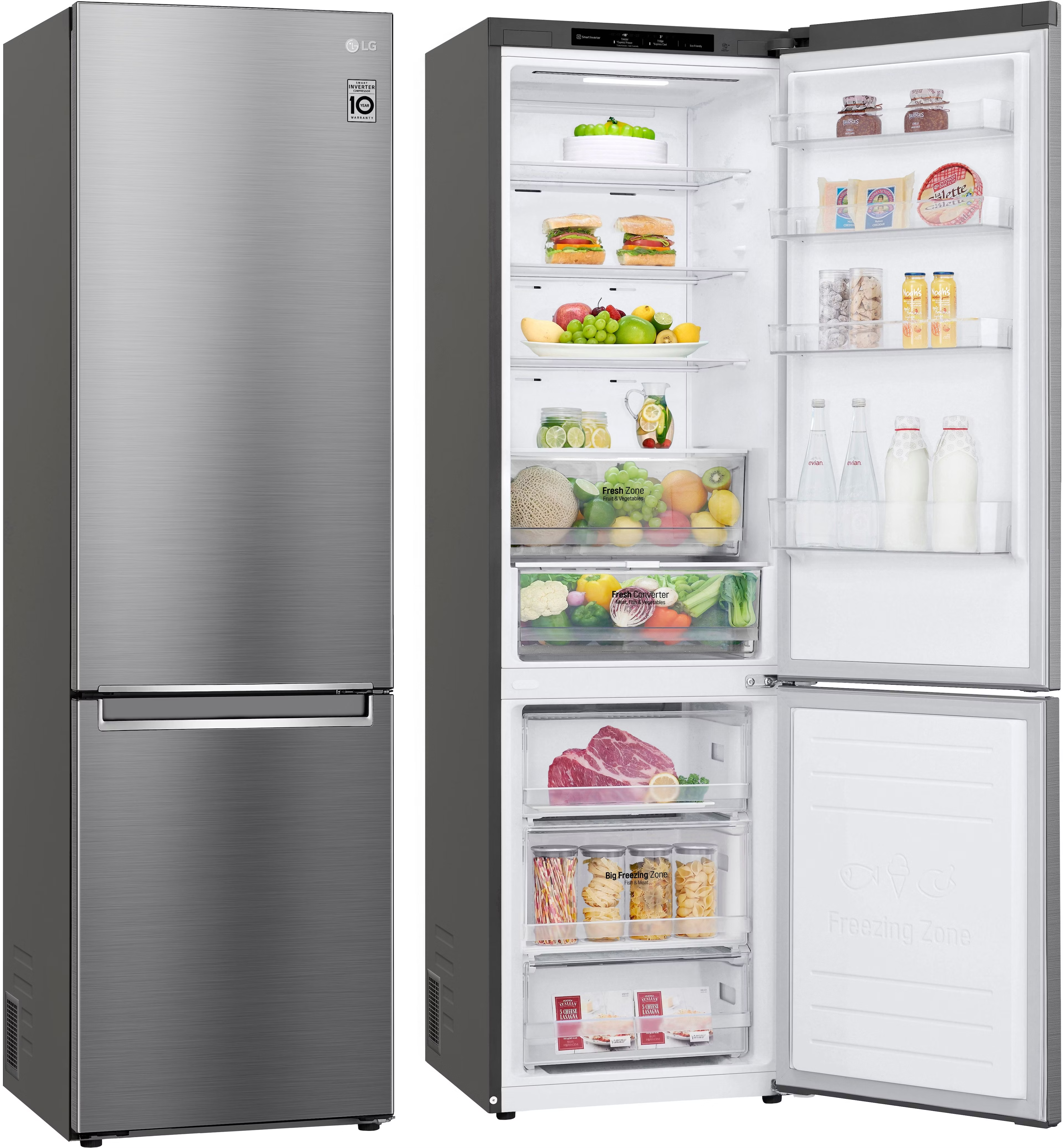 LG GBP52PZNCN1 Koelvriescombinatie