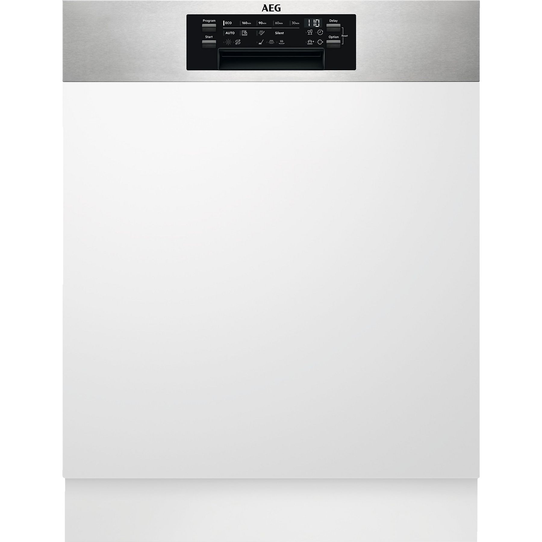 AEG FES7672APM Semi inbouw vaatwasser