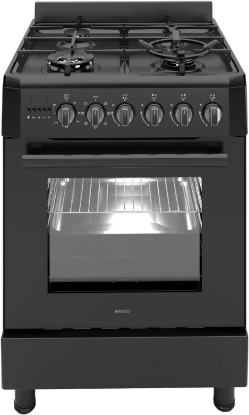Wiggo WO-E639R(BB) Gasfornuis