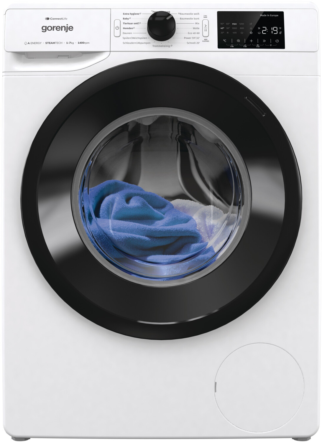 Gorenje WPNEI74A1TS Voorlader wasmachine