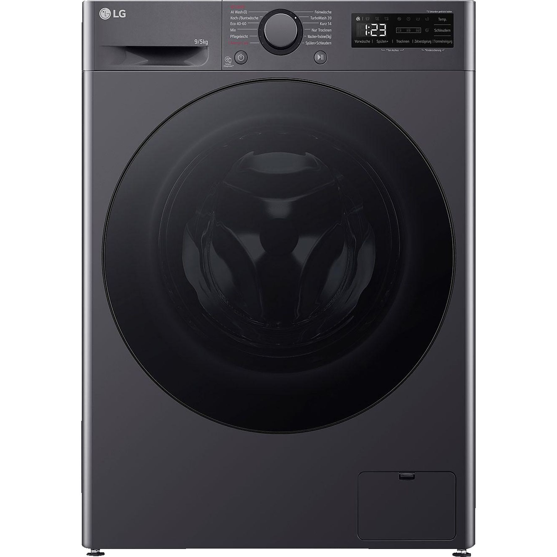 LG V5WD95SLIMB Was-droogcombinatie