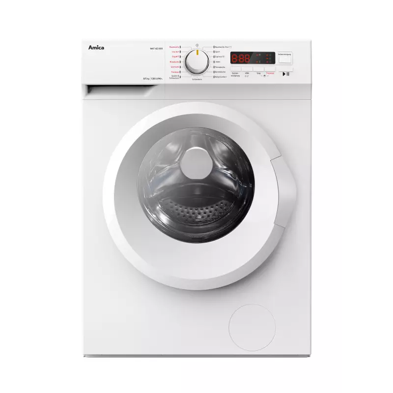 AMICA WAT403000 Was-droogcombinatie (8 kg / 5 kg, 1400 tpm) met grote korting