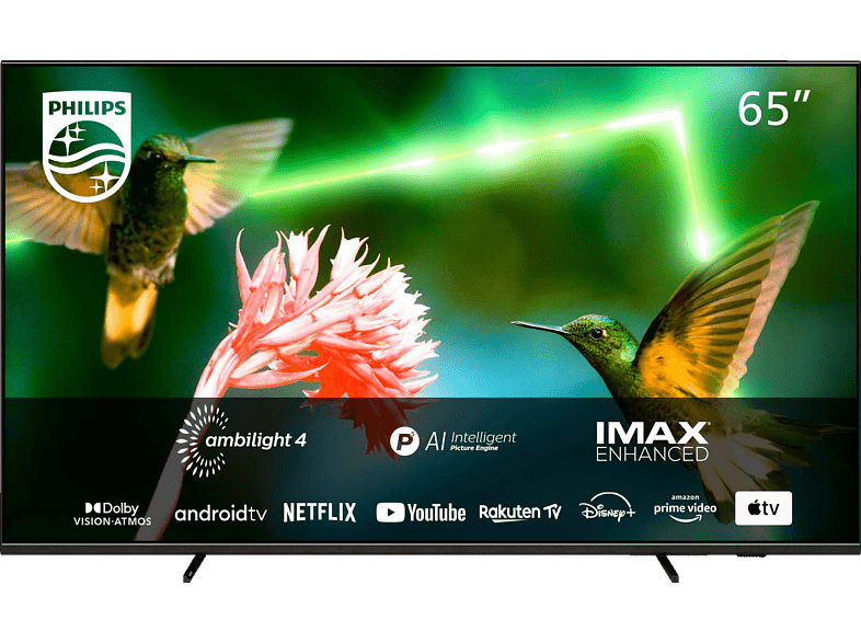 PHILIPS 65PML9507/12 MiniLED TV (65 inch / 164 cm, UHD 4K, SMART TV, Ambilight) met grote korting