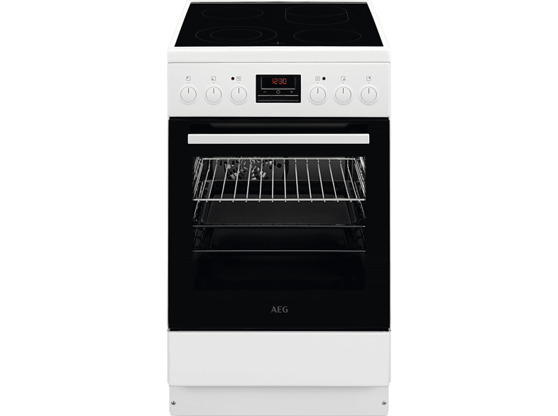 AEG CCB5442CBW Keramische fornuis met grote korting