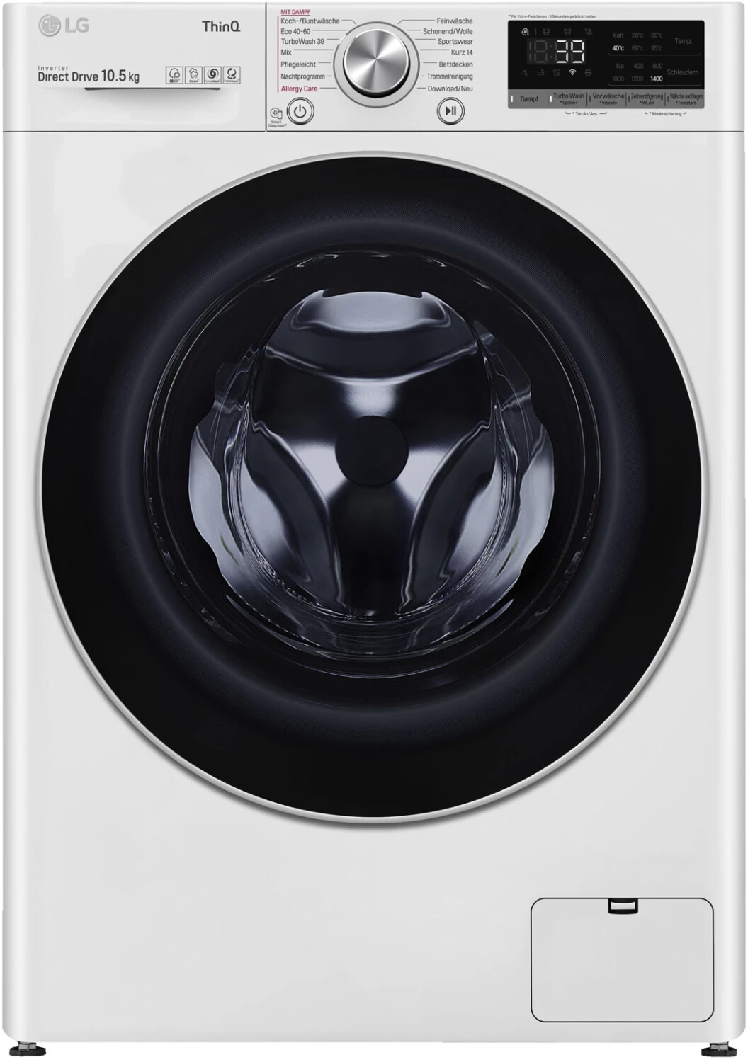 LG F4WV710P1E Voorlader wasmachine