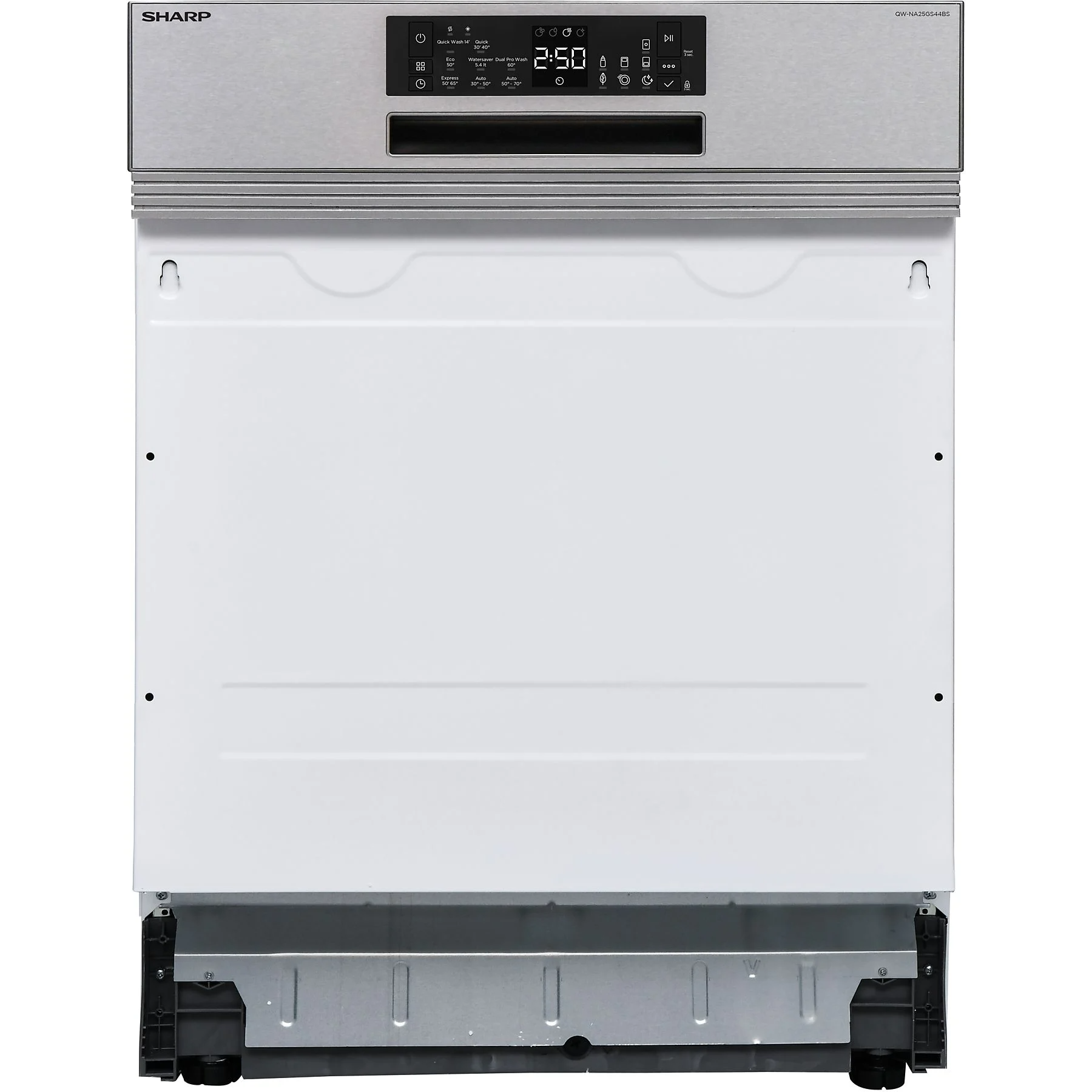 Sharp QW-NA25GS44BS Semi inbouw vaatwasser
