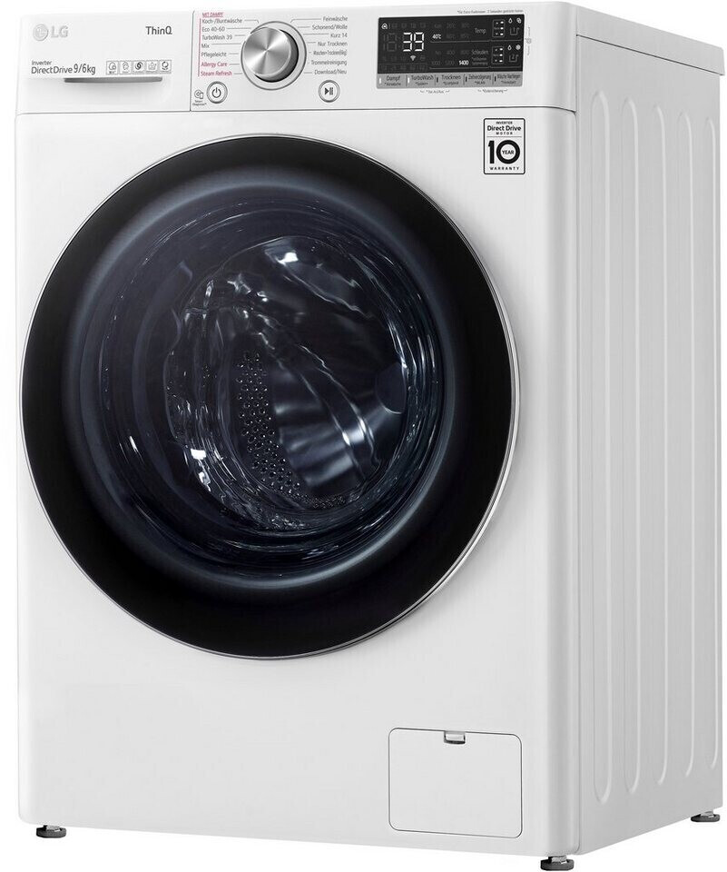 LG V7WD96AT2 was-droogcombinatie (9 kg / 6 kg, 1400 tpm) met grote korting
