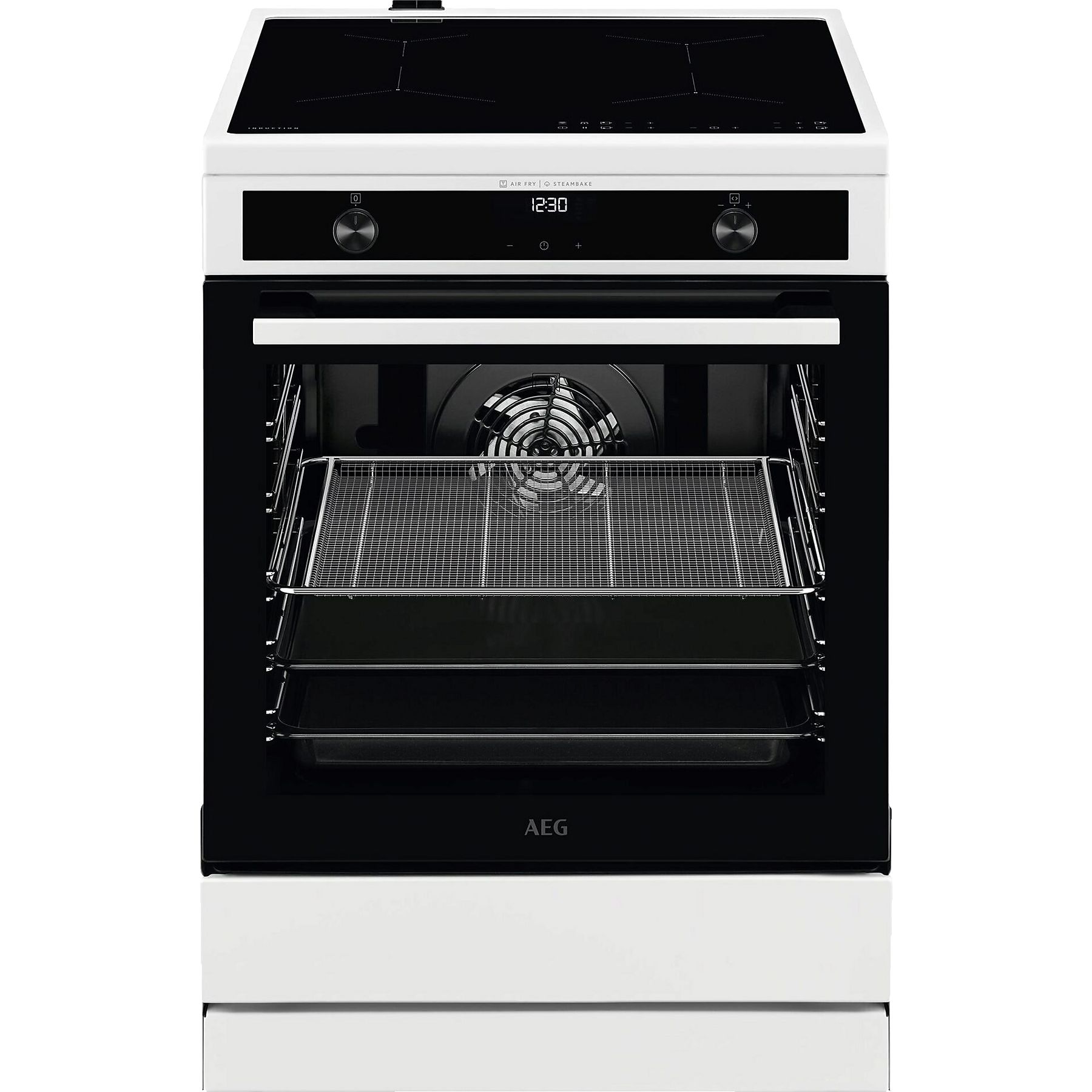 AEG CIB6644BBW Inductie fornuis