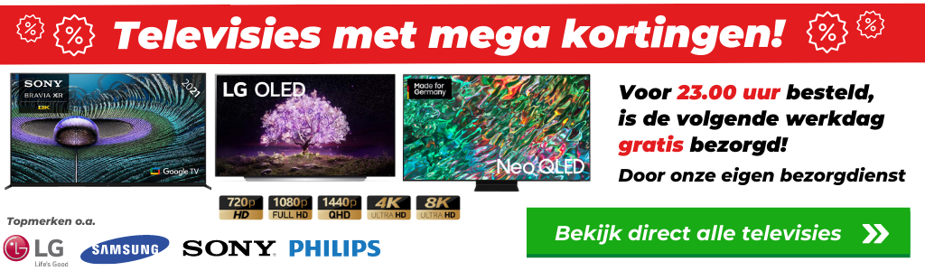 De Witgoed Outlet. De beste TV deals online